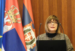 23 November 2018 National Assembly Speaker Maja Gojkovic